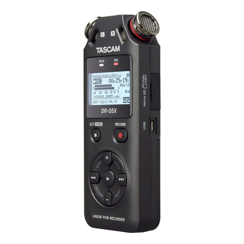 Tascam DR-05X Portable Recorder & USB Audio Interface
