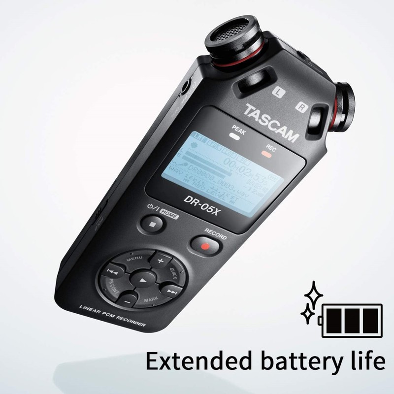 Tascam DR-05X Portable Recorder & USB Audio Interface