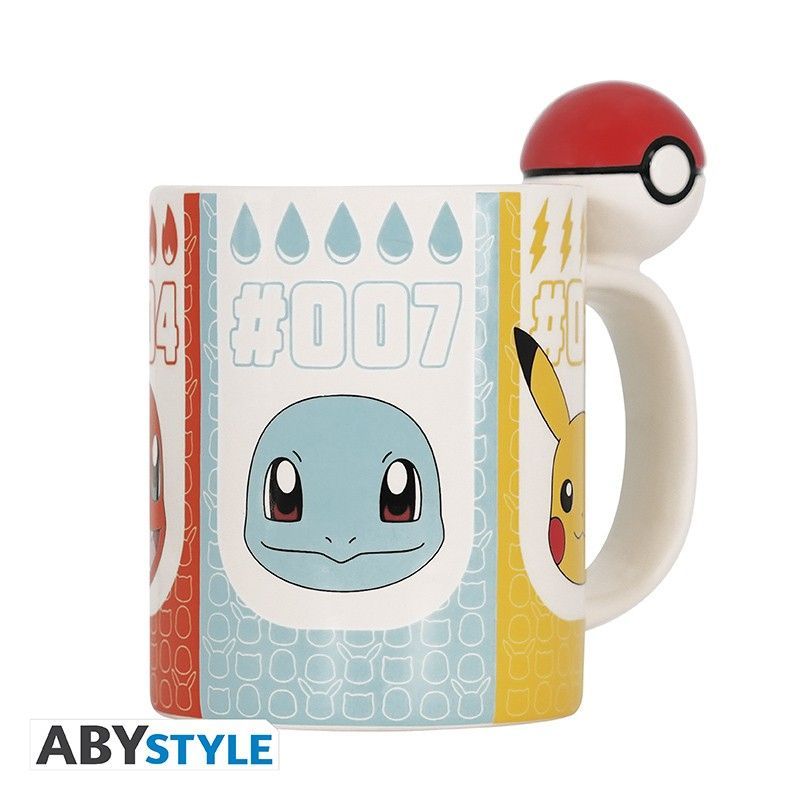Abystyle Pokemon Pokeball 3D Mug 460 ml