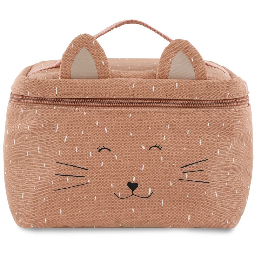 Trixie Kids Thermal Lunch Bag - Mrs. Cat Dusty Pink