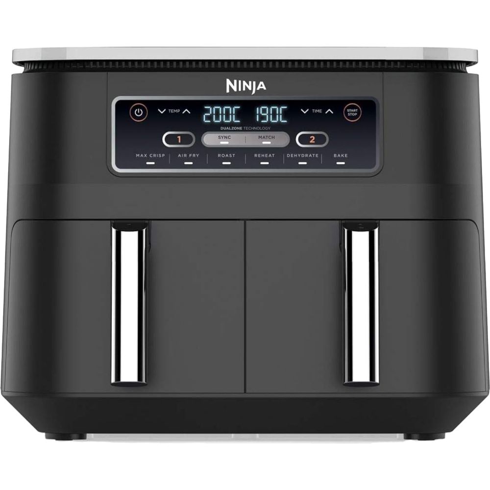 Ninja Foodi Dual Zone AF300 Air Fryer 7.6L 6-in-1 Black