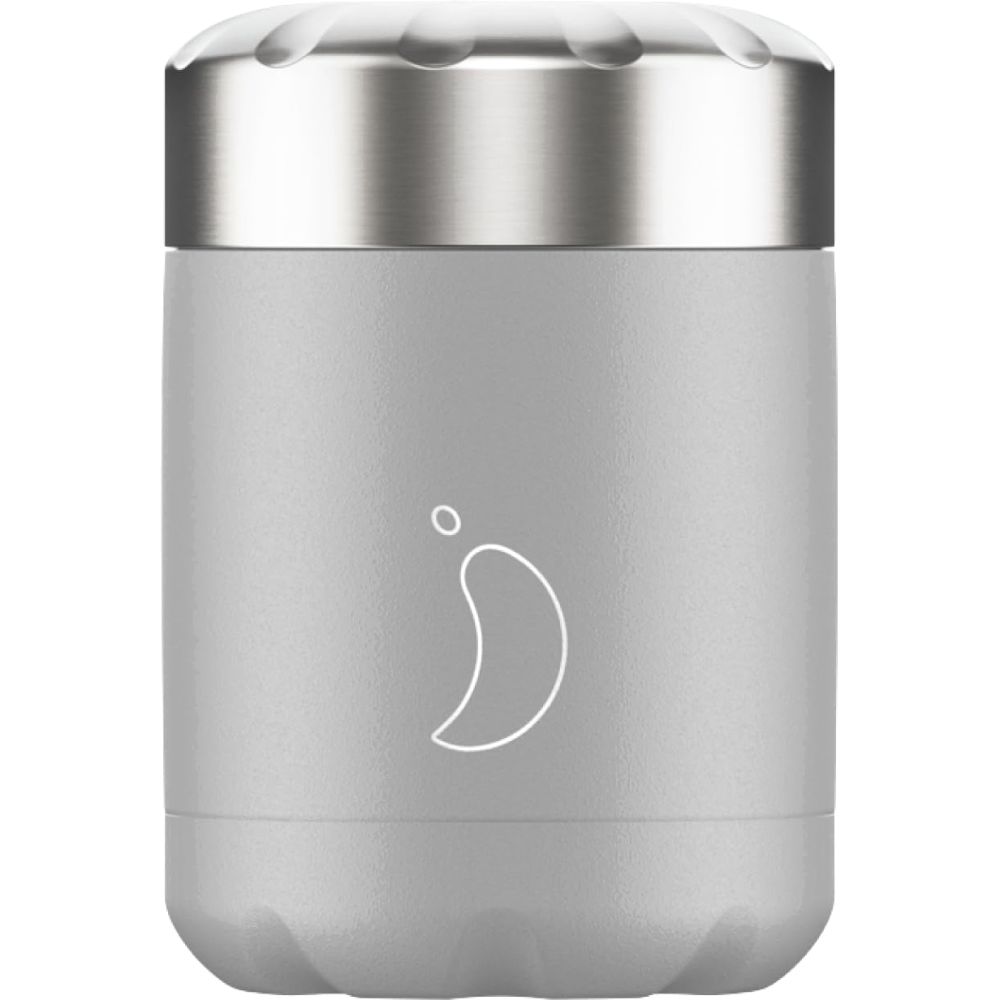 Chilly'S Food Pot Monochrome Grey 300Ml