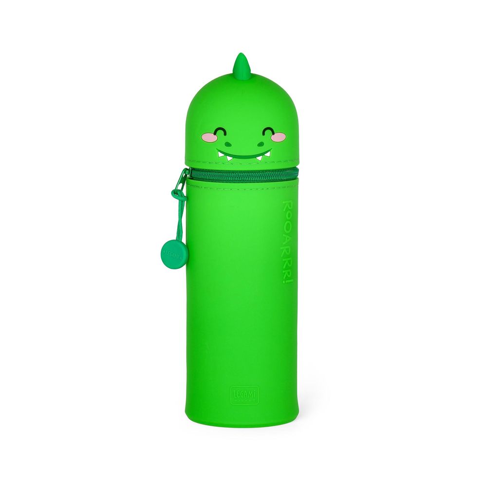 Legami 2-in-1 Silicone Pencil Case - Kawaii - Dino