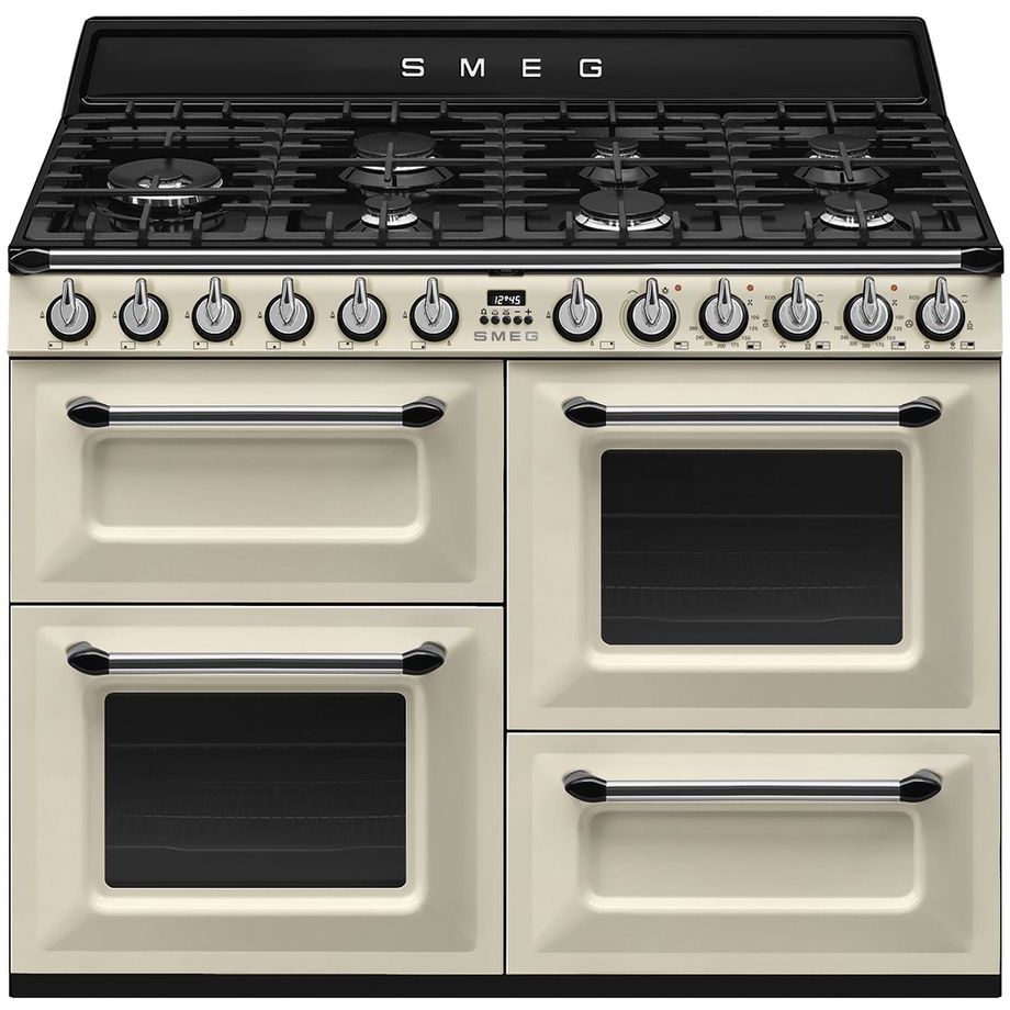 SMEG TR4110P1 Victoria Cream Combination Cooker 110 cm