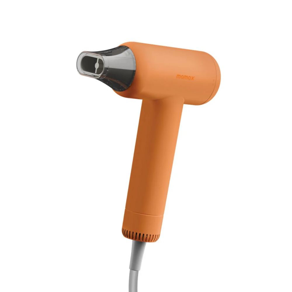Momax 1-Care Hair Mini Ultra Speed Ion Hair Dryer- UK- Orange