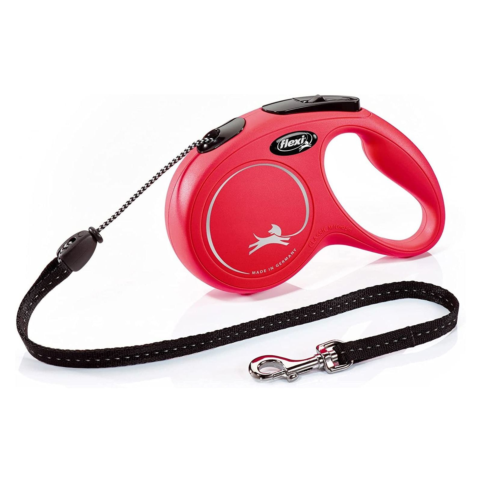 Flexi New Classic S Tape Cat/Dog Leash 5M - Red
