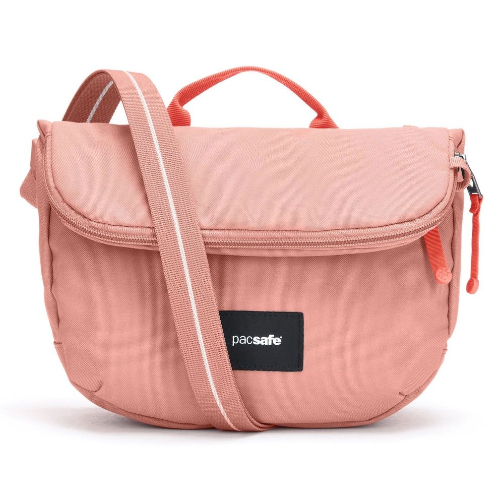 Pacsafe Go Anti Theft Saddle Crossbody - Rose