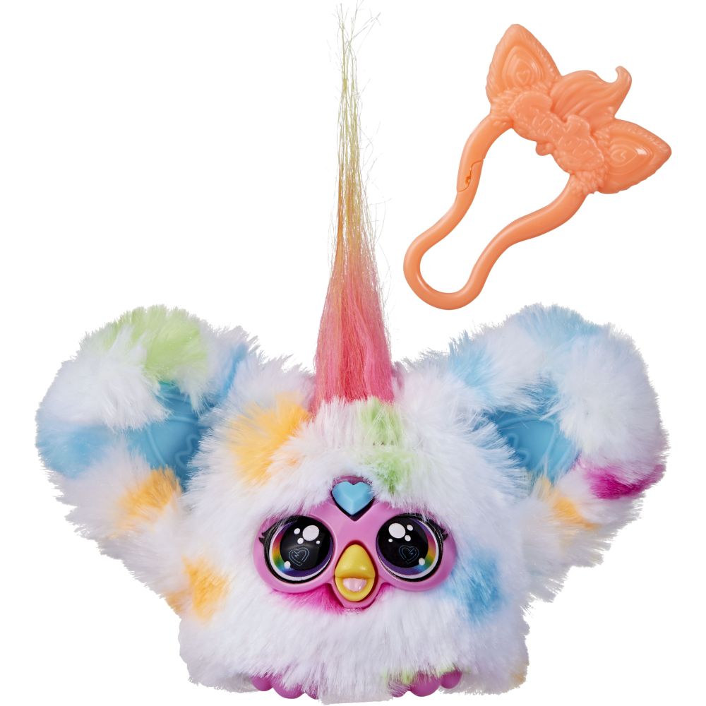 Furby Furblet Loo-Lay 2-Inch Keychain Plush Toy