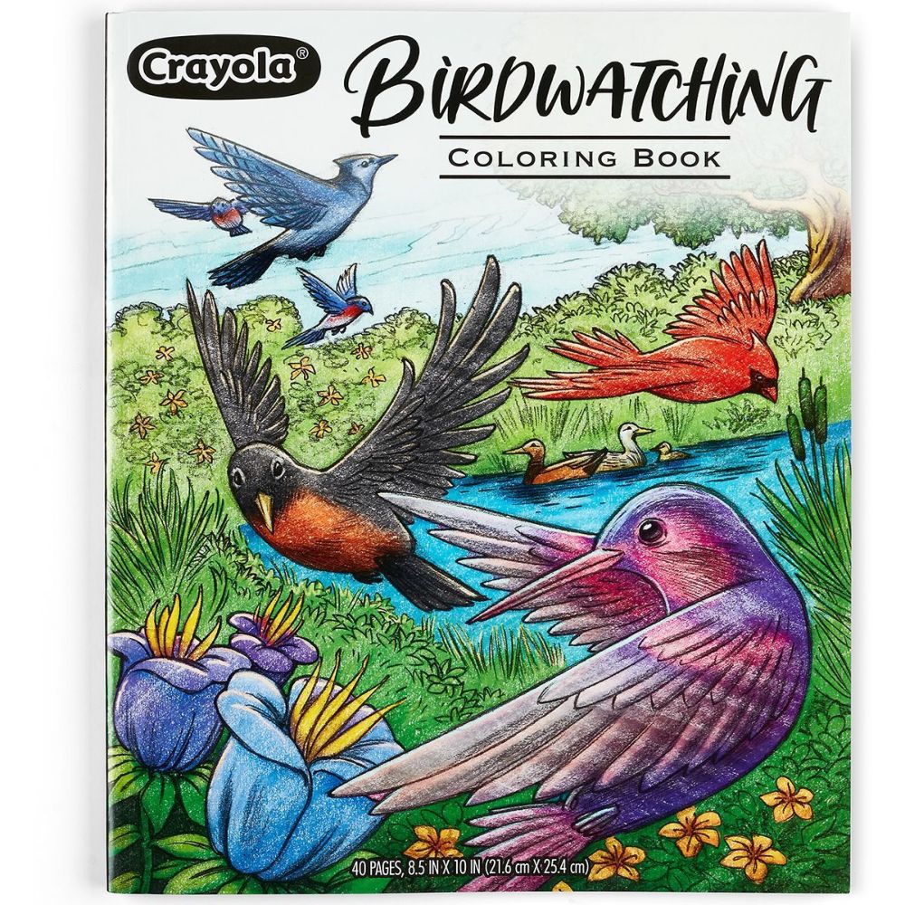 Crayola Birdwatching Coloring Book