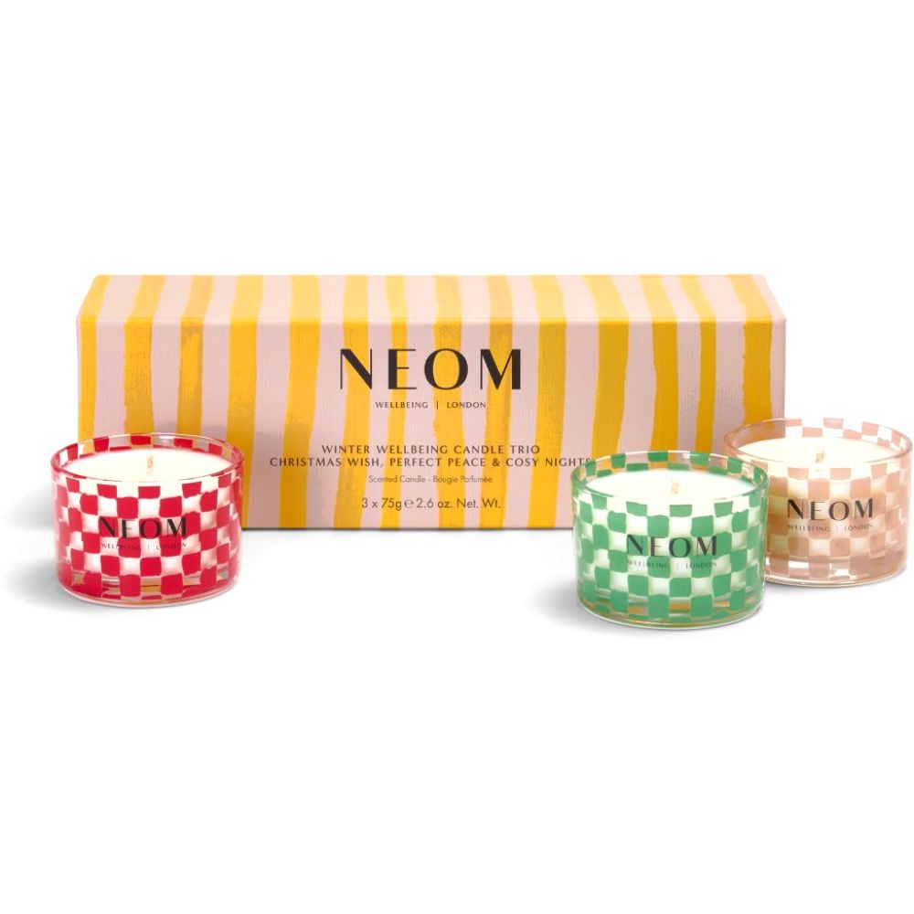 Neom Wellbeing Winter Wellbeing Candle Trio