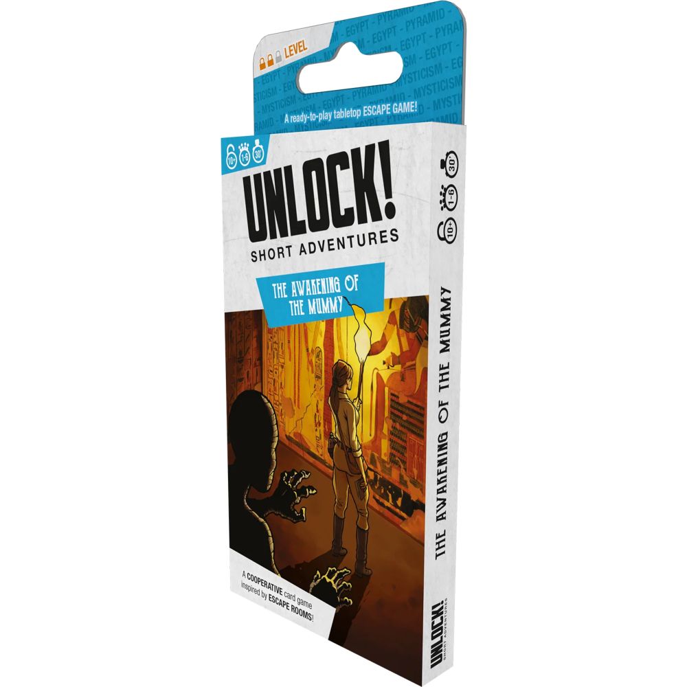 Space Cowboys Unlock! Short Adventures 2 The Awakening of The Mummy Card Game