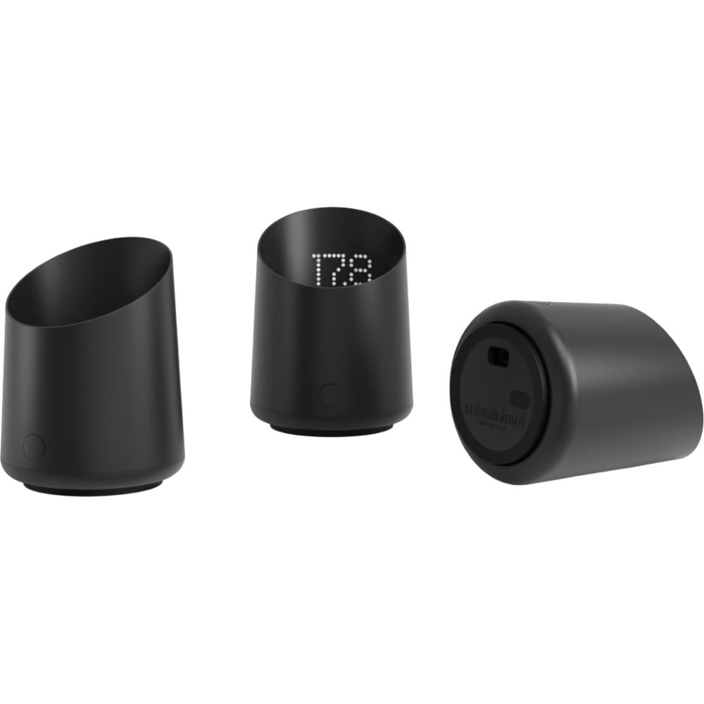 Subminimal Subscale Digital Coffee Dosing Cup Black
