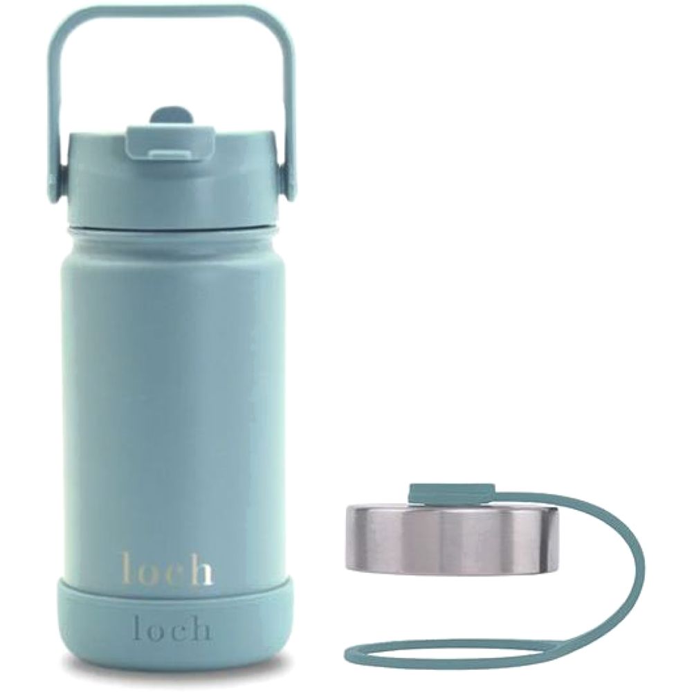 Loch Water Bottle Steel Blue 420ml (14Oz)