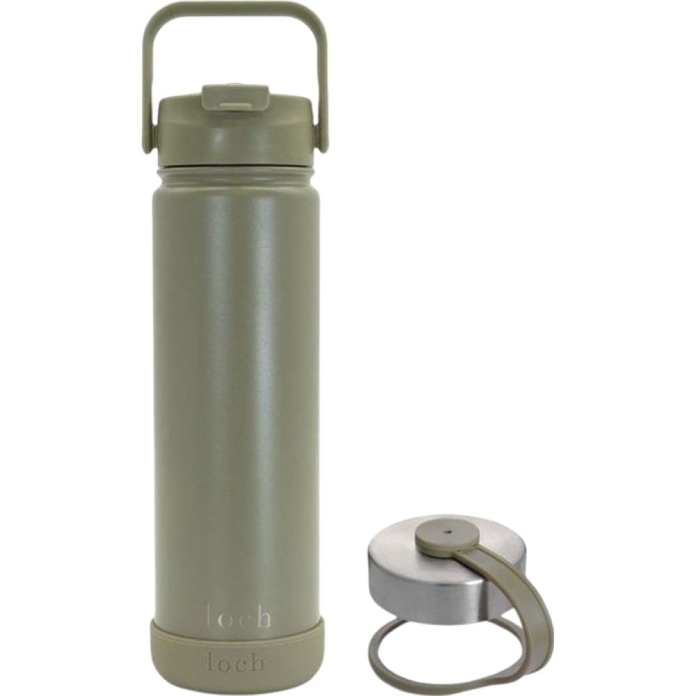 Loch Water Bottle Sage Green 650Ml (22 Oz)
