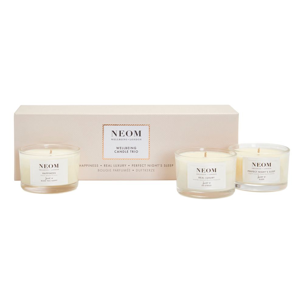 Neom Wellbeing Wellbeing Candle Trio (75g) (Pack of 3)