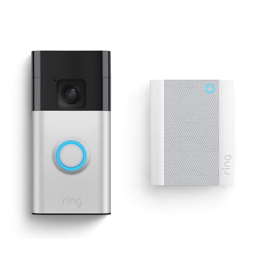 Ring Battery Powered Video Doorbell (2025) + Chime (Bundle)