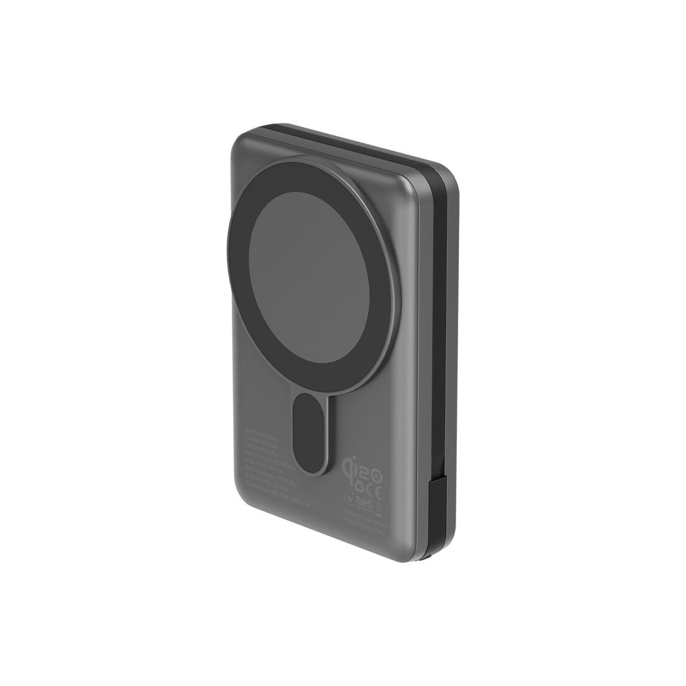 Energea Powerbank Magsafe Magpac Pro Plus 10000mAh - Qi2 - Gunmetal Black