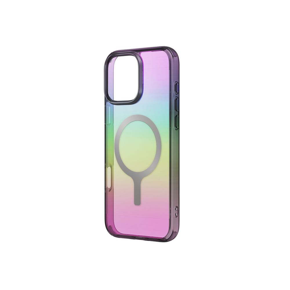 Uniq Hybrid iPhone 16 Pro Magclick Charging Iridescia - Midnight Quartz