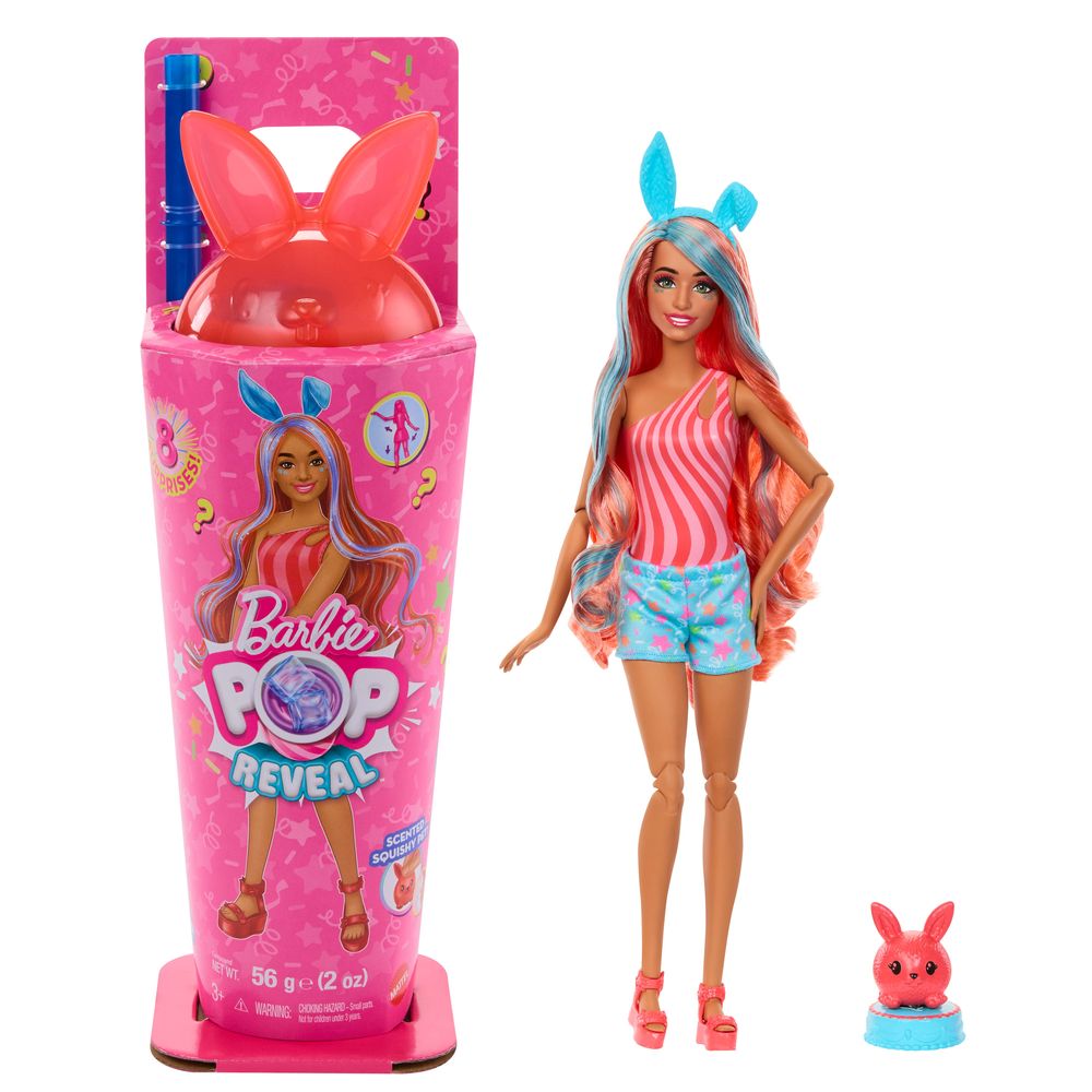 Barbie Pop Animal Party Series Reveal Doll - Bunny