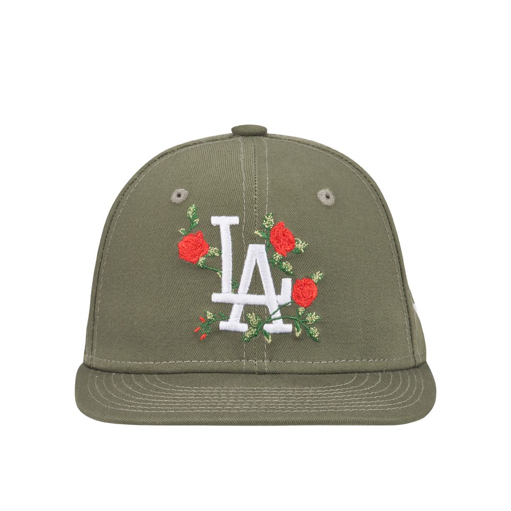 New Era Flower 9Fifty MLB Los Angeles Dodgers Green Cap - M/L