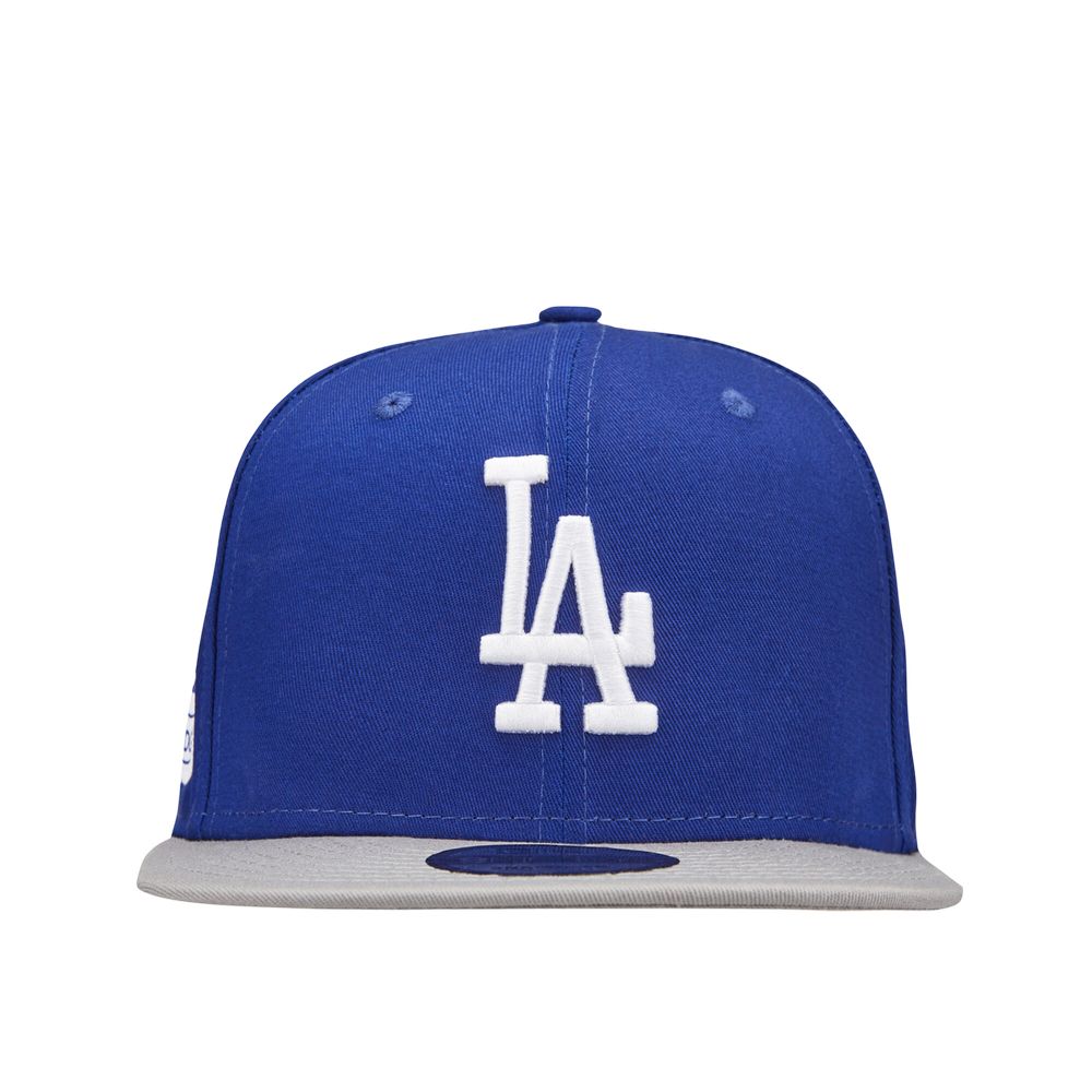 New Era Contarst Side Patch 9Fifty MLB Los Angeles Dodgers Blue/Grey Cap - M/L