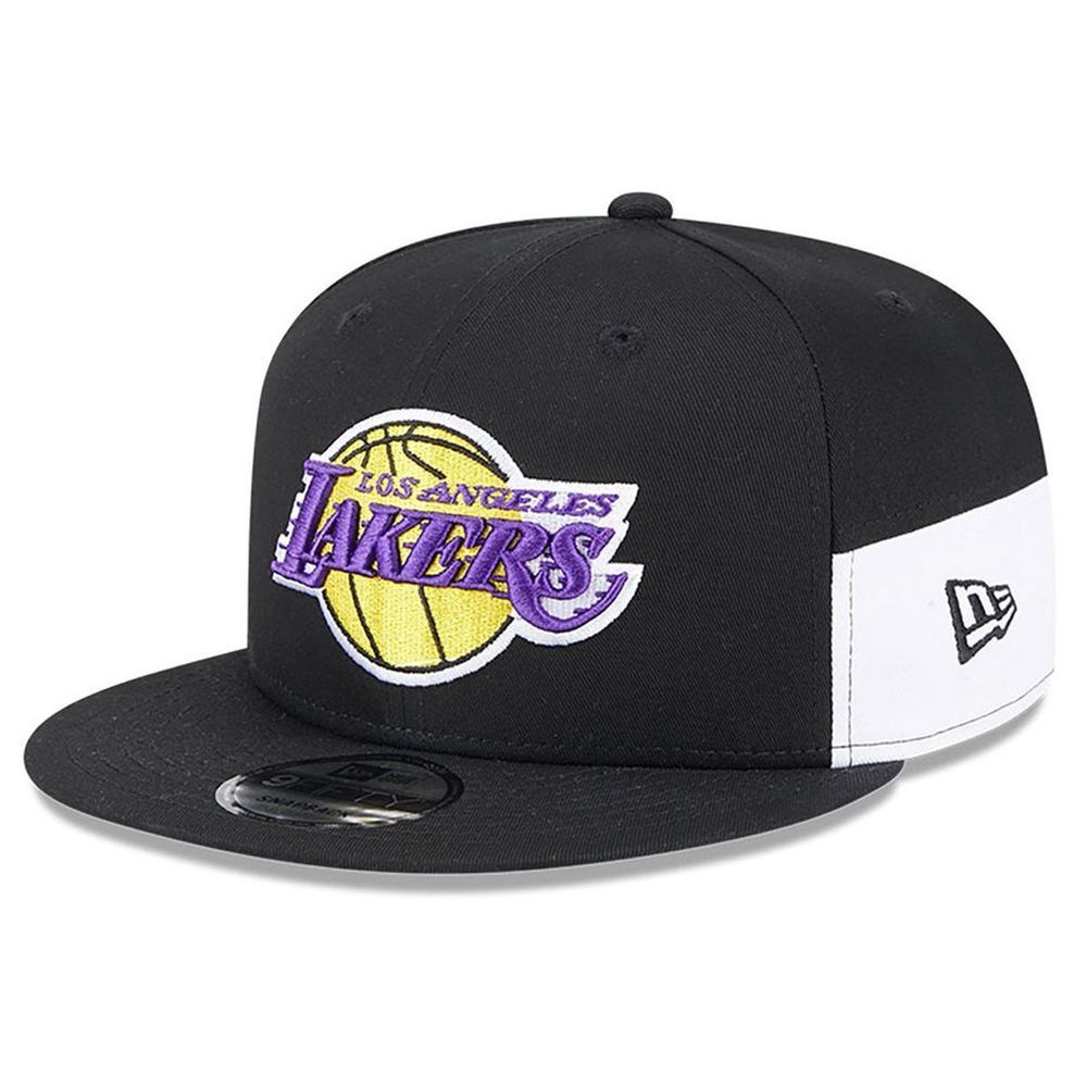 New Era Multi Patch 9Fifty NBA Los Angeles Lakers Black Cap - S/M