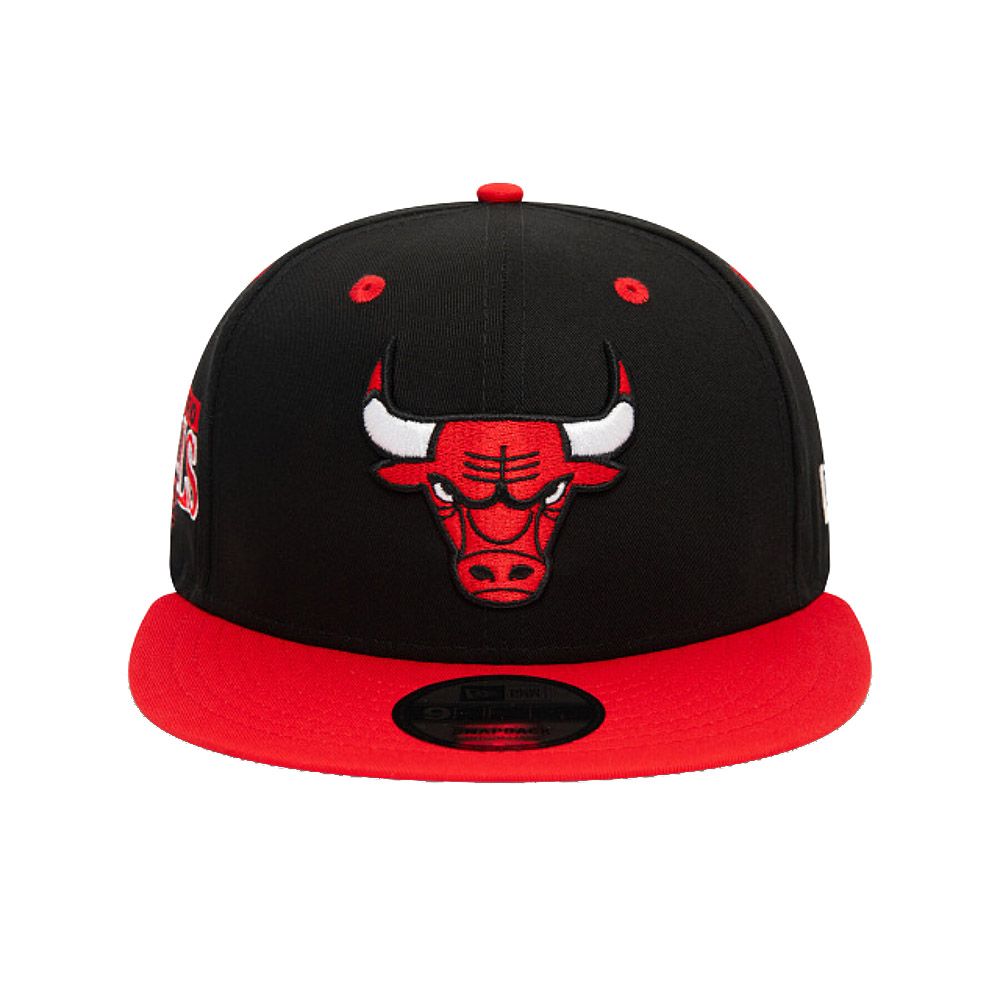New Era Team Colour Nba 9Fifty Chicago Bulls Black/Red Cap - M/L