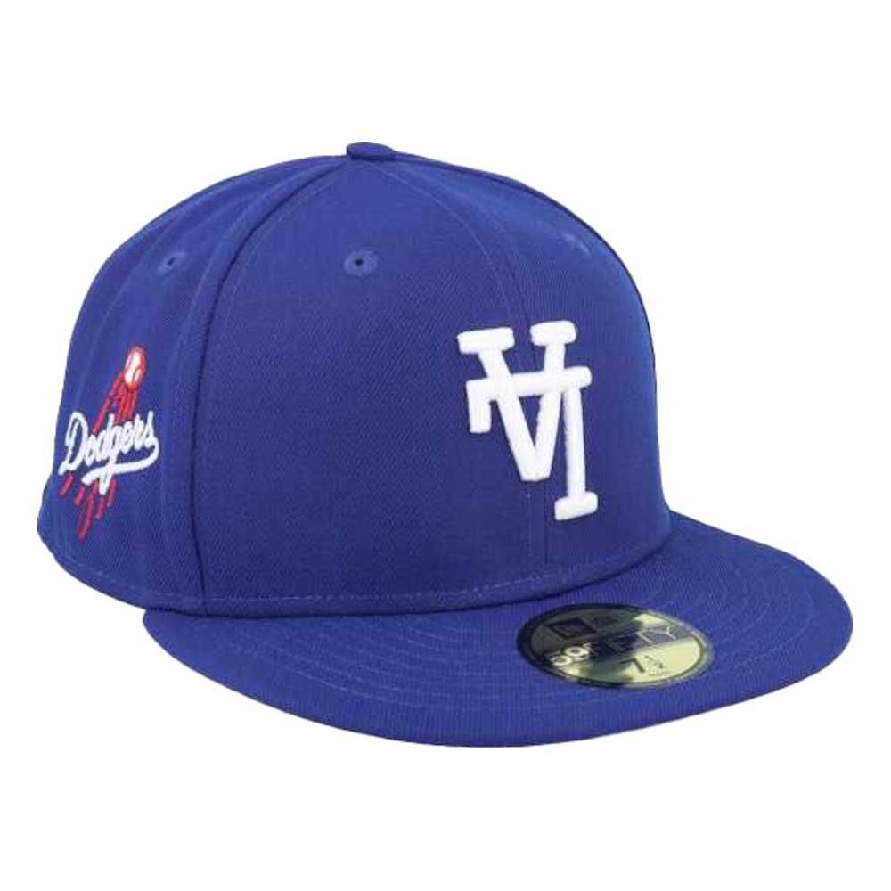 New Era Upside Down 59Fifty MLB Los Angeles Dodgers Blue/White Cap