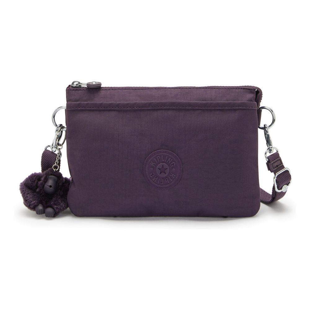 Kipling Riri Ultimate Plum Small Crossbody (with Removable Strap)