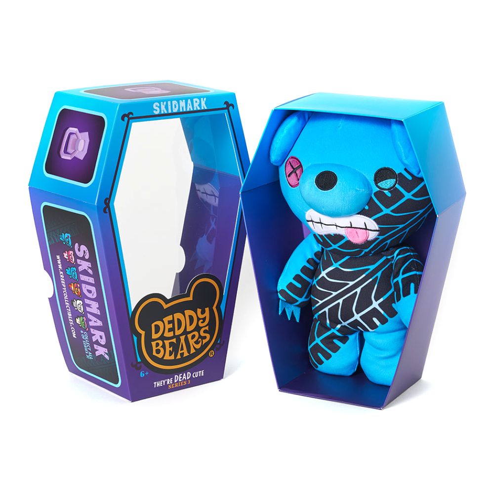 Deddy Bears Series 3 Skidmark In Coffin 12-Inch Plush