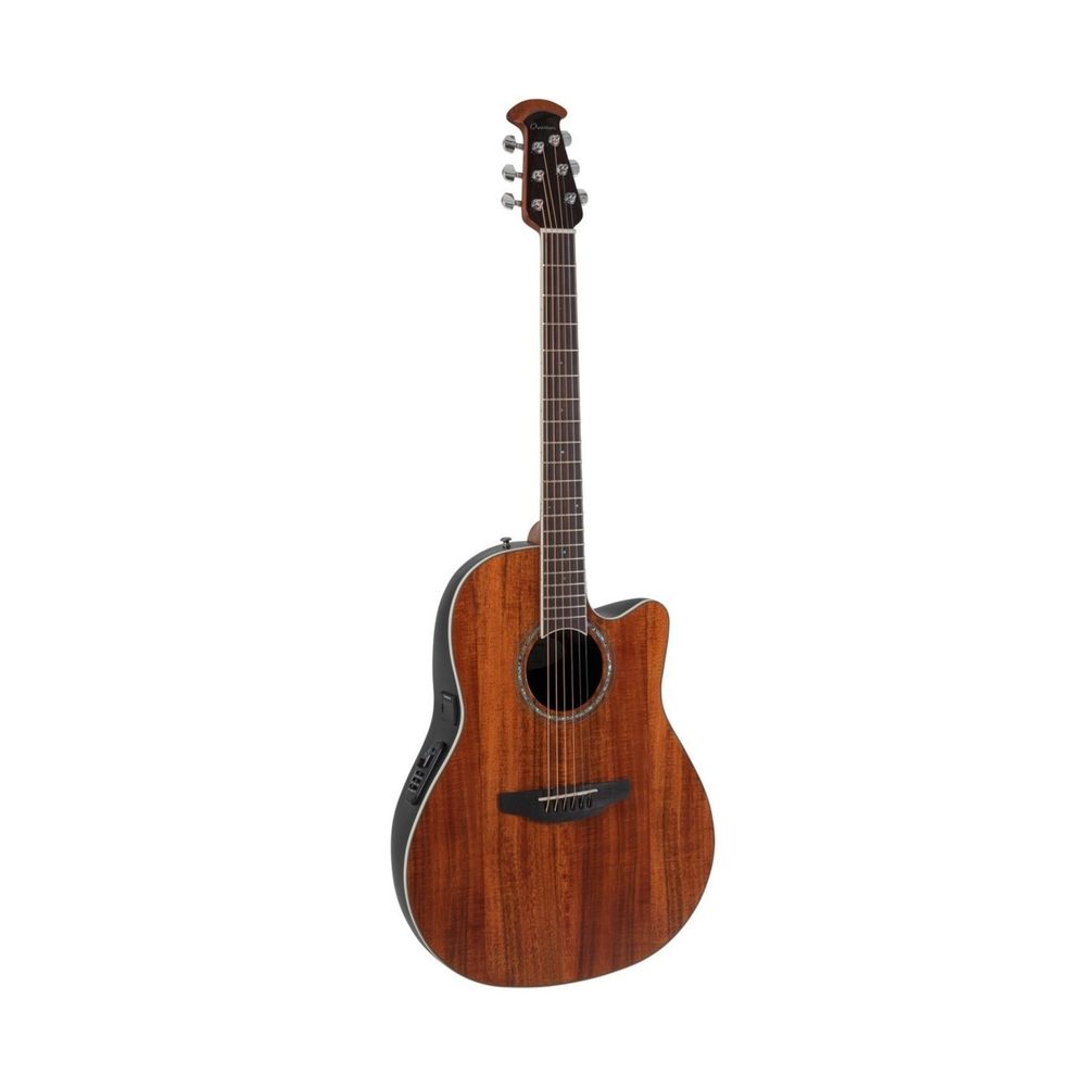 Ovation CS24P-FKOA-G Celebrity Standard Plus Mid Cutaway Electric-Acoustic Guitar - Figured Koa