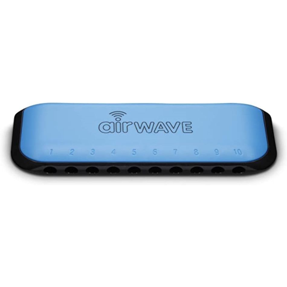 Suzuki AW-1 Airwave C Key 10 Hole Diatonic Harmonica - Blue