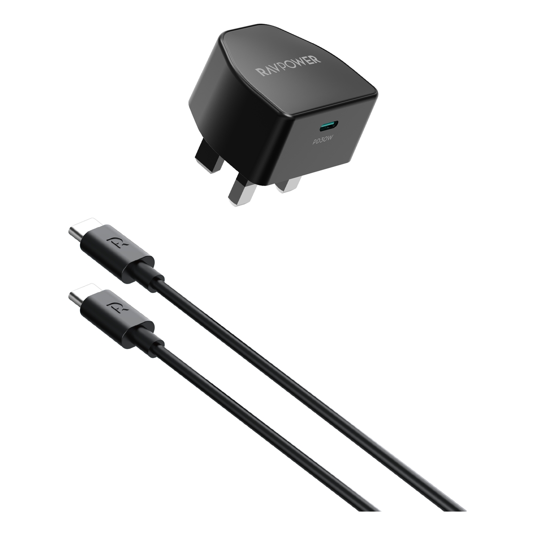 RavPower PD 20W Wall Charger + C-C Cable 2 In 1