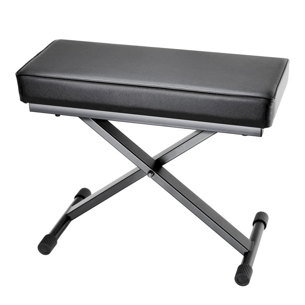 Adam Hall Skt17 Folding Keyboard Bench with Extra Thick Padding
