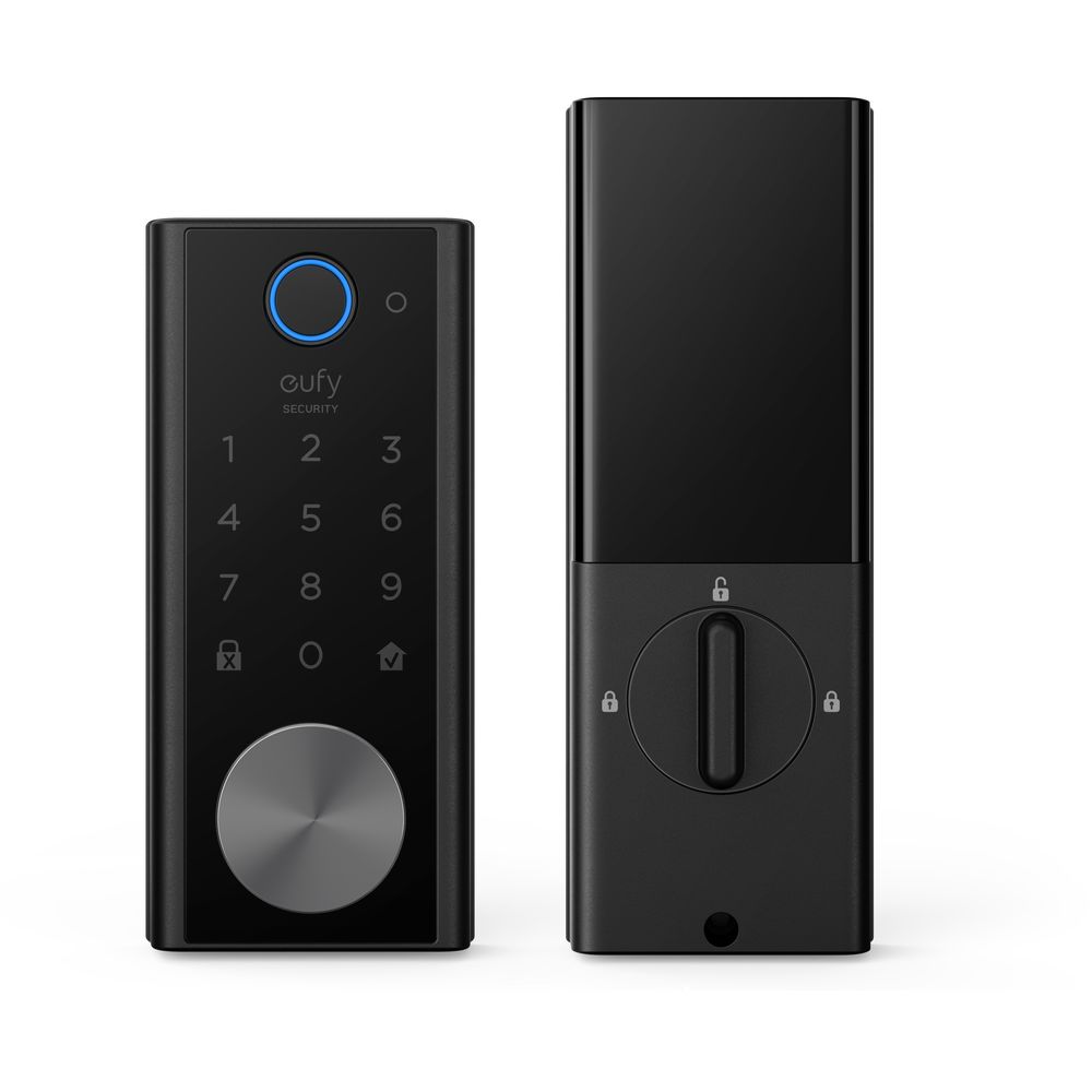 Eufy WiFi Fingerprint Smart Lock - T8510013 - Black