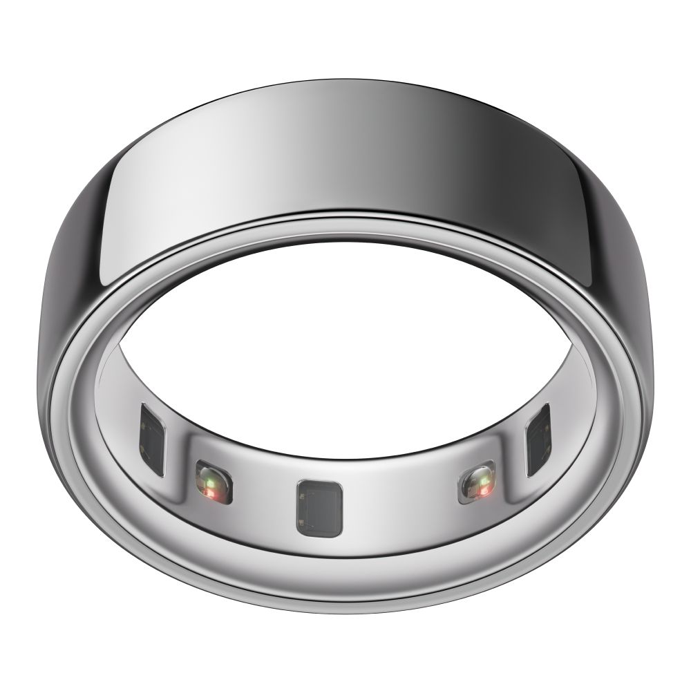 Oura Ring 4 Smart Ring Health Activity Tracker - Silver (Ring Size 14)