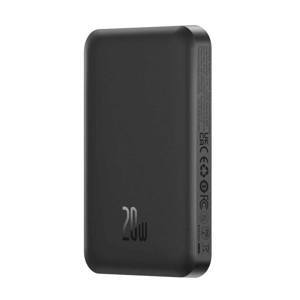 Baseus Magnetic Mini Wireless Fast Charge Power Bank 5000mAh - Black