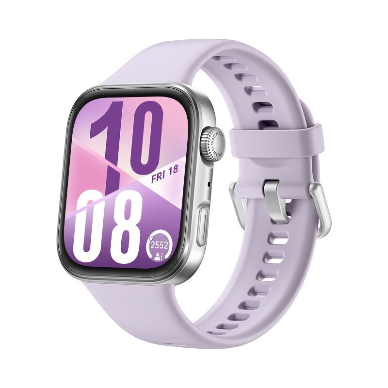 Huawei Watch GT Fit 4 Smartwatch Purple With Purple Fluoroelastomer Strap