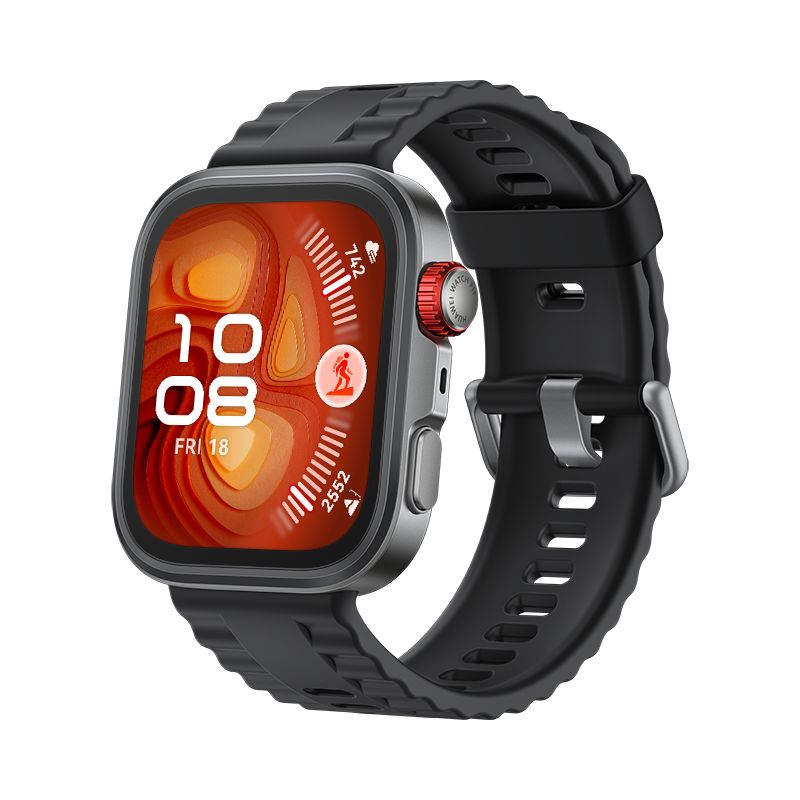 Huawei Watch GT Fit 4 Pro Smartwatch Black With Black Fluoroelastomer Strap
