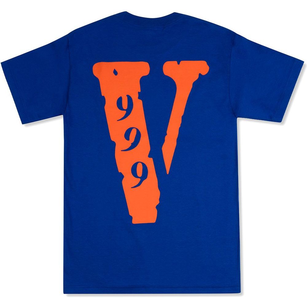 Vlone X Juice Wrld 999 Short-Sleeve T-Shirt - Blue