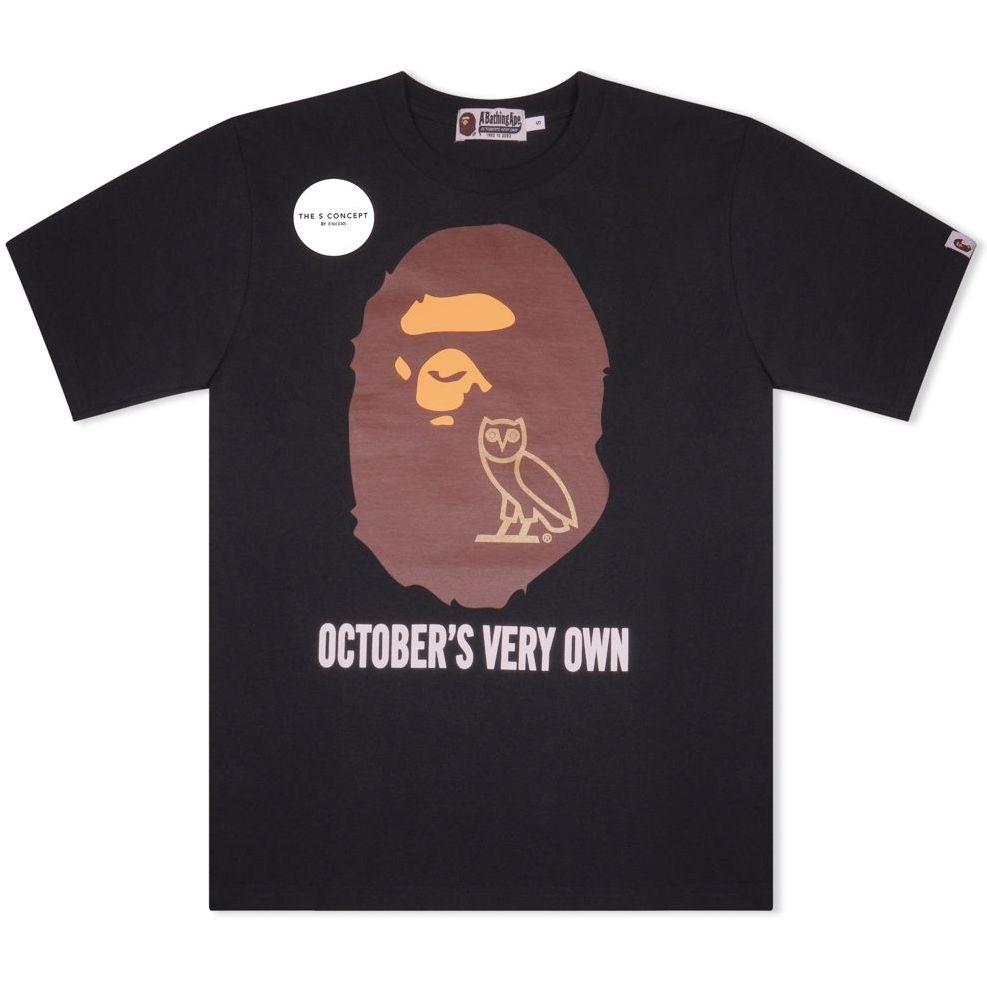 Bape X Ovo Tee - Black