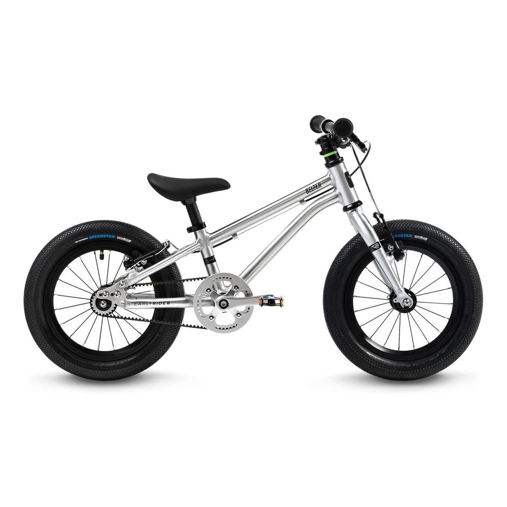 Early Rider Bike Belter 14 Brushed Aluminium Kids Bike