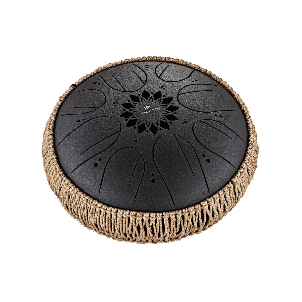Meinl Sonic Energy Mostd1Bk Medium Octave Steel Tongue Drum 10 Black