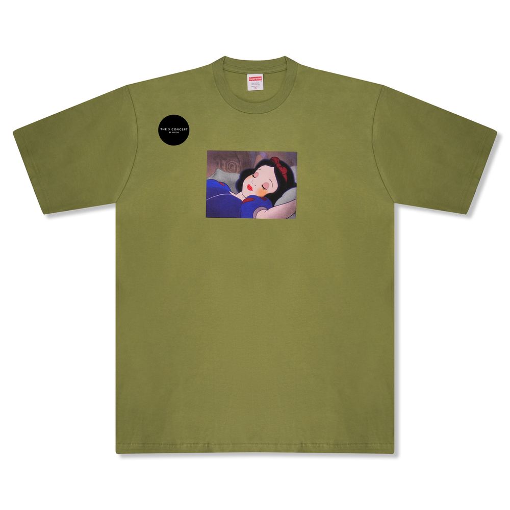 Supreme Snow White Tee - Moss - L