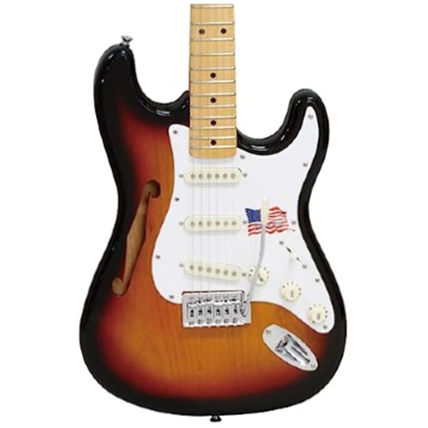 SX Guitar SST/ASH/3TS American Swamp Ash Electric - Sunburst