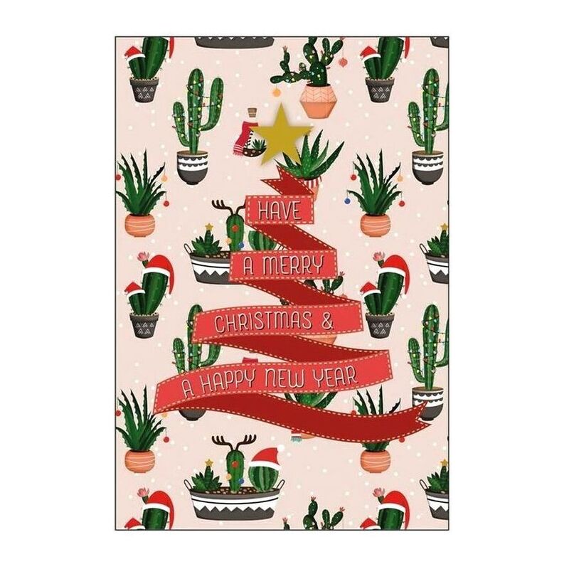 Legami Unusual Christmas Cactus Greeting Card