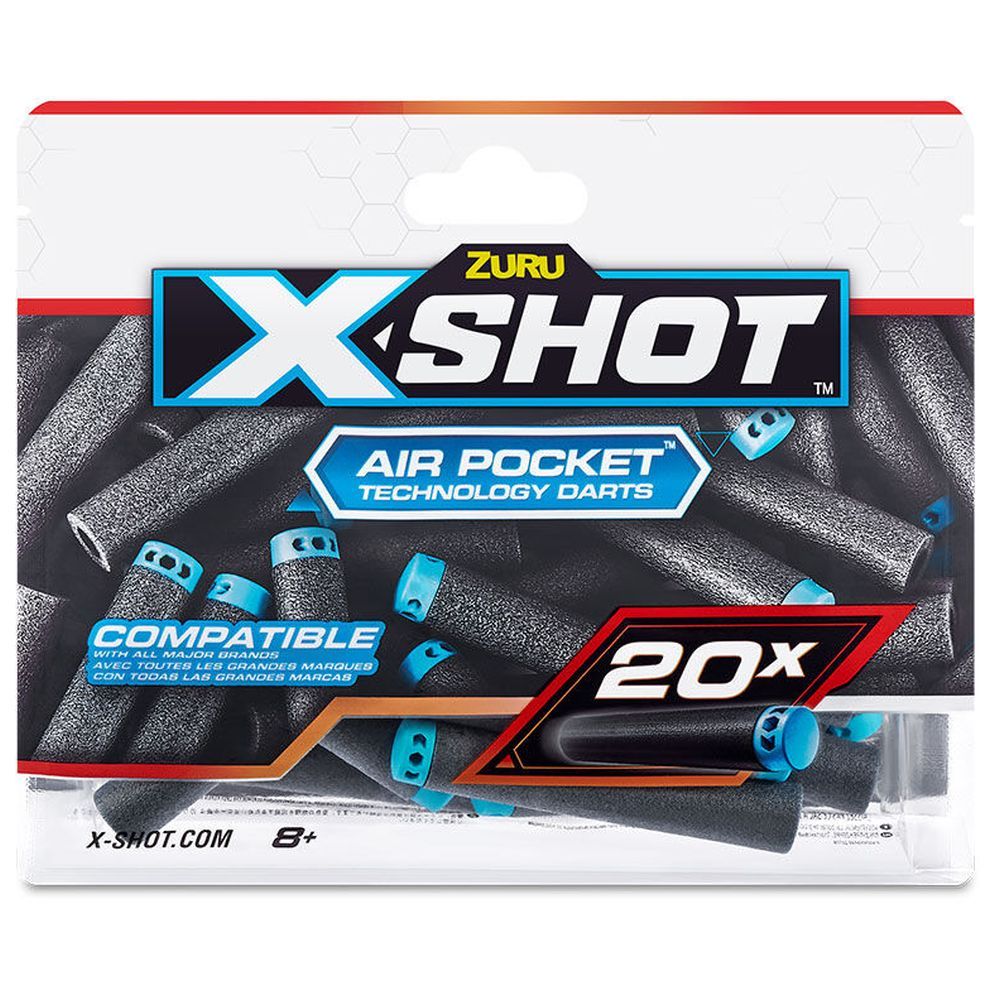 X-Shot Excel Refill Darts (20 Pieces)