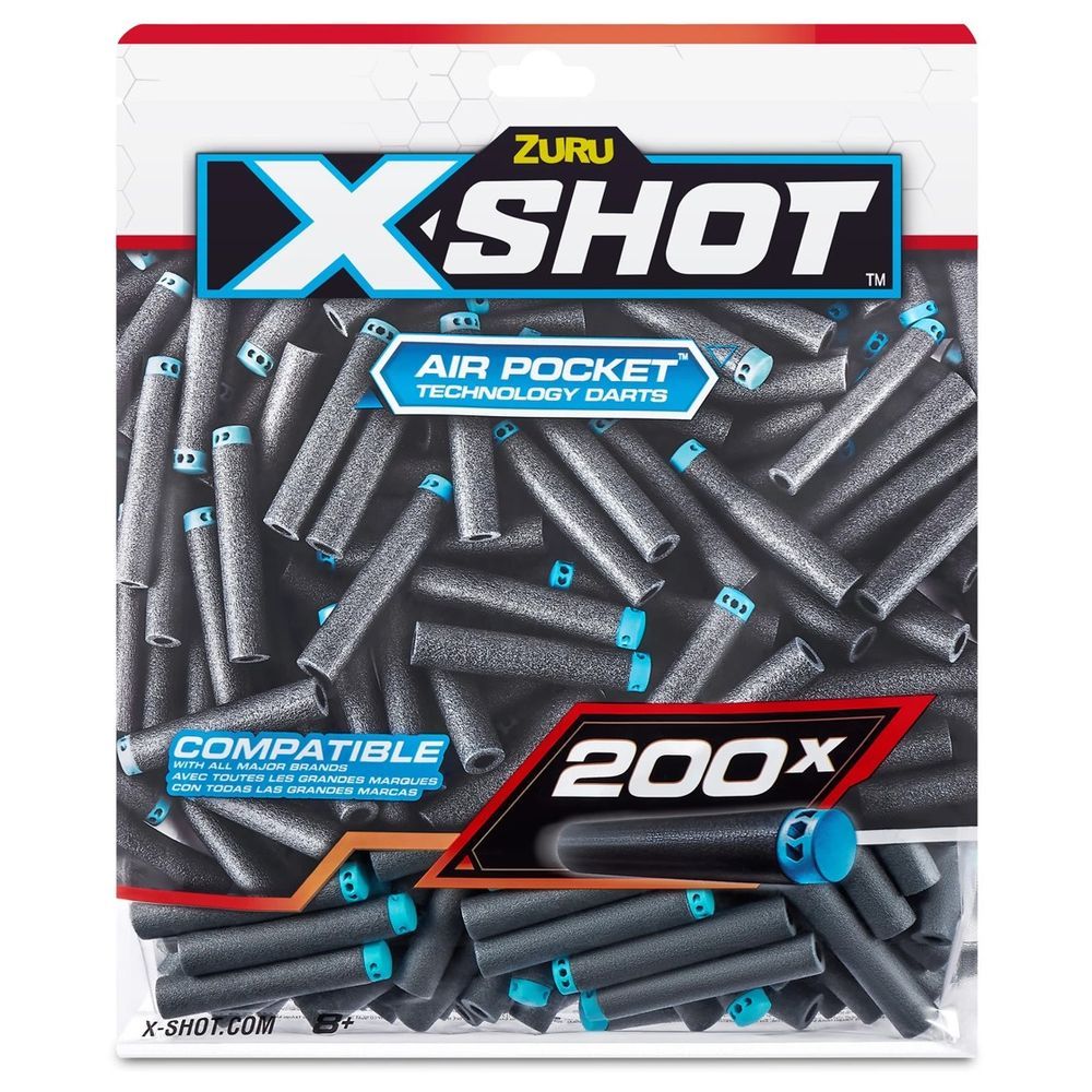 X-Shot Excel Refill Darts (200 Pieces)