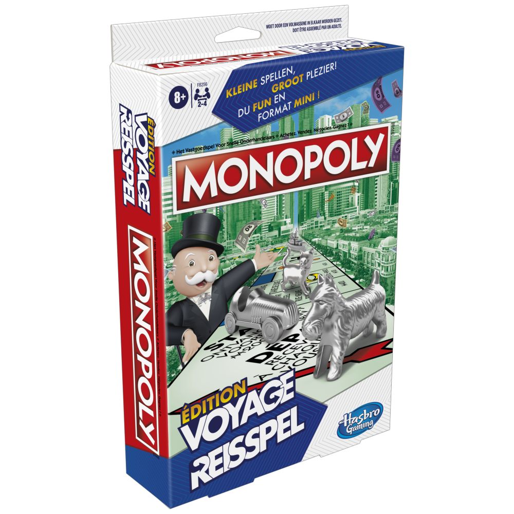 Hasbro Gaming Monopoly Grab And Go! Board Game