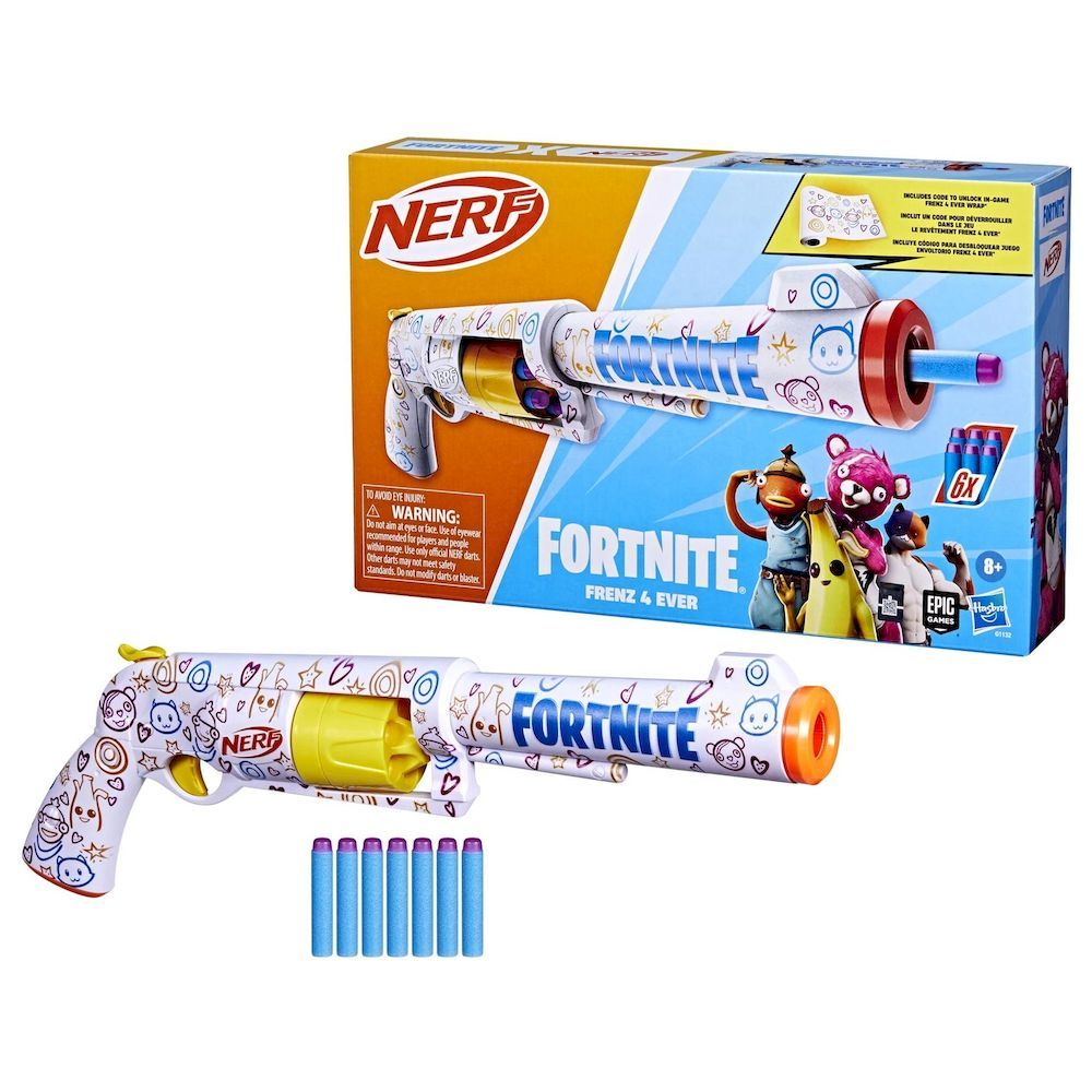 Nerf Fornite Frenz 4 Ever Blaster
